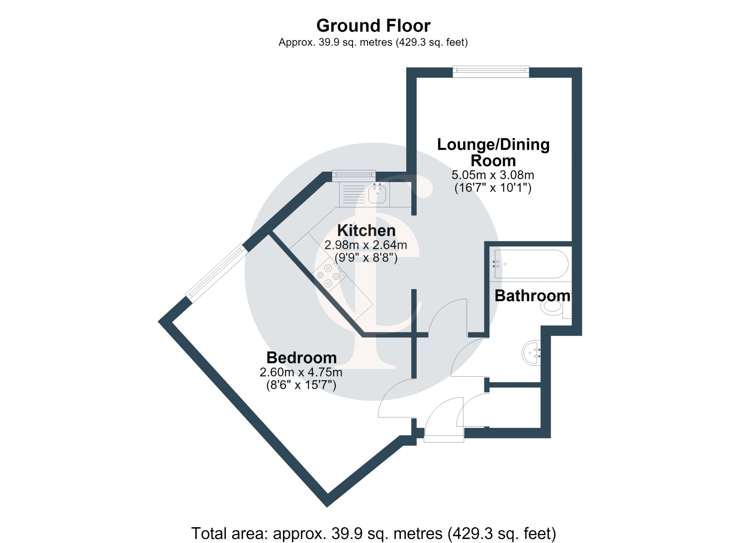 40, Huxley Court, Stratford-upon-Avon floorplan