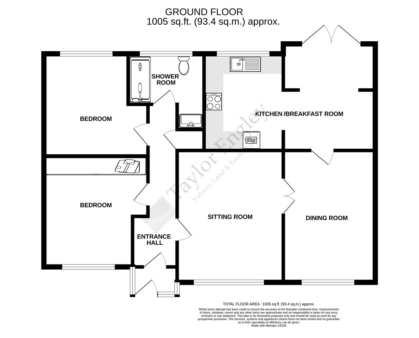Selmeston Road, Eastbourne floorplan