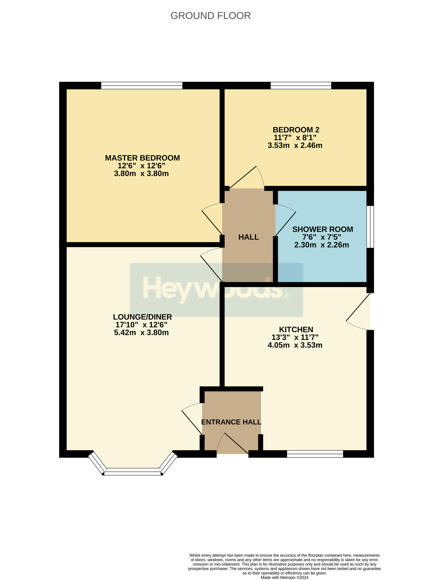 Moorcroft Avenue, Westbury Park, Newcastle Under Lyme ST5, 2 bedroom