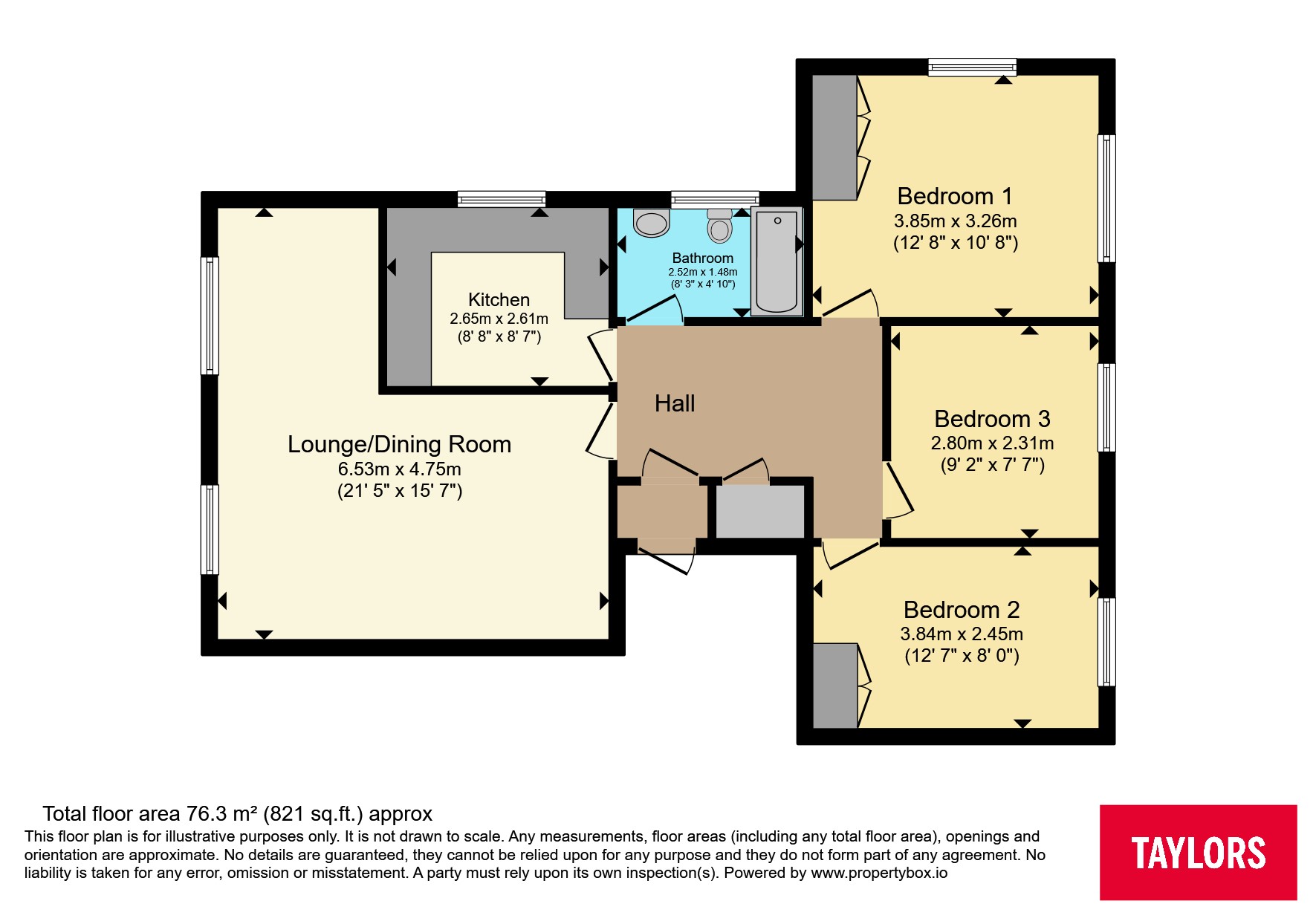 52, Westacre Close, Somerset floorplan