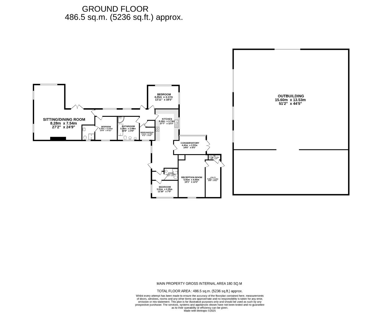 Beaconsfield, Bencroft Hill, Chippenham floorplan