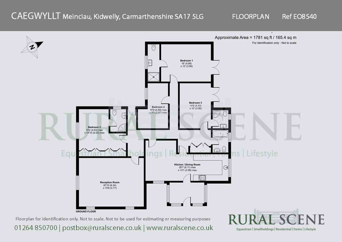 CAEGWYLLT, KIDWELLY floorplan
