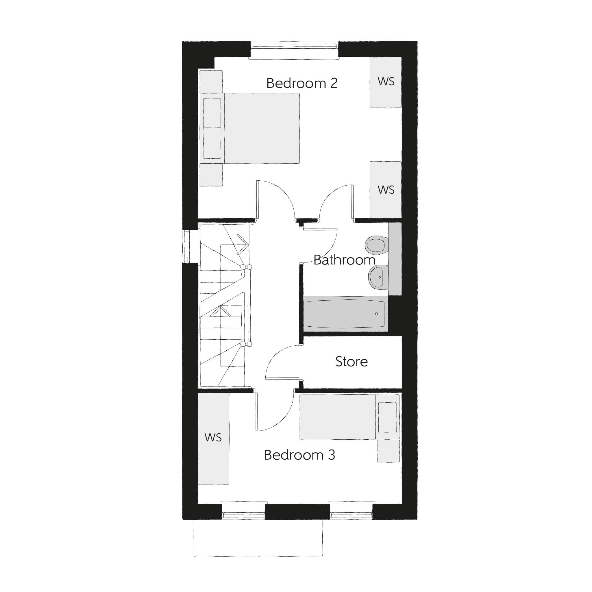 453, Snelsmoor Village, Chellaston floorplan
