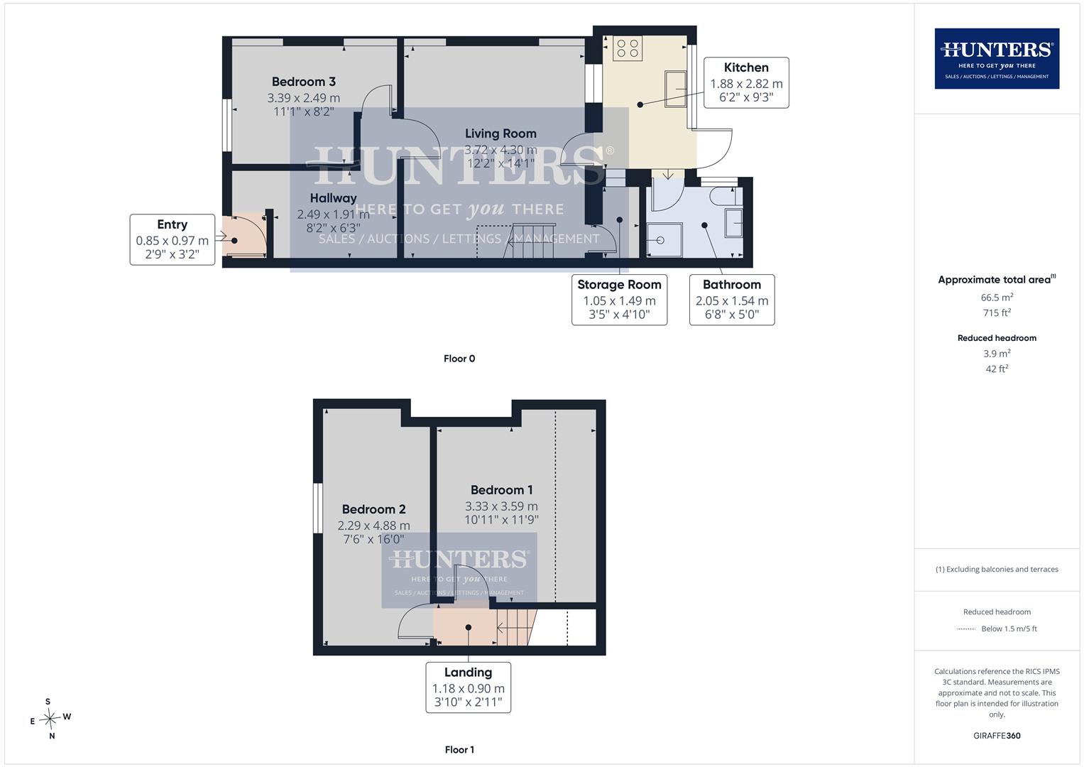 13, Frank Street, Sunderland floorplan