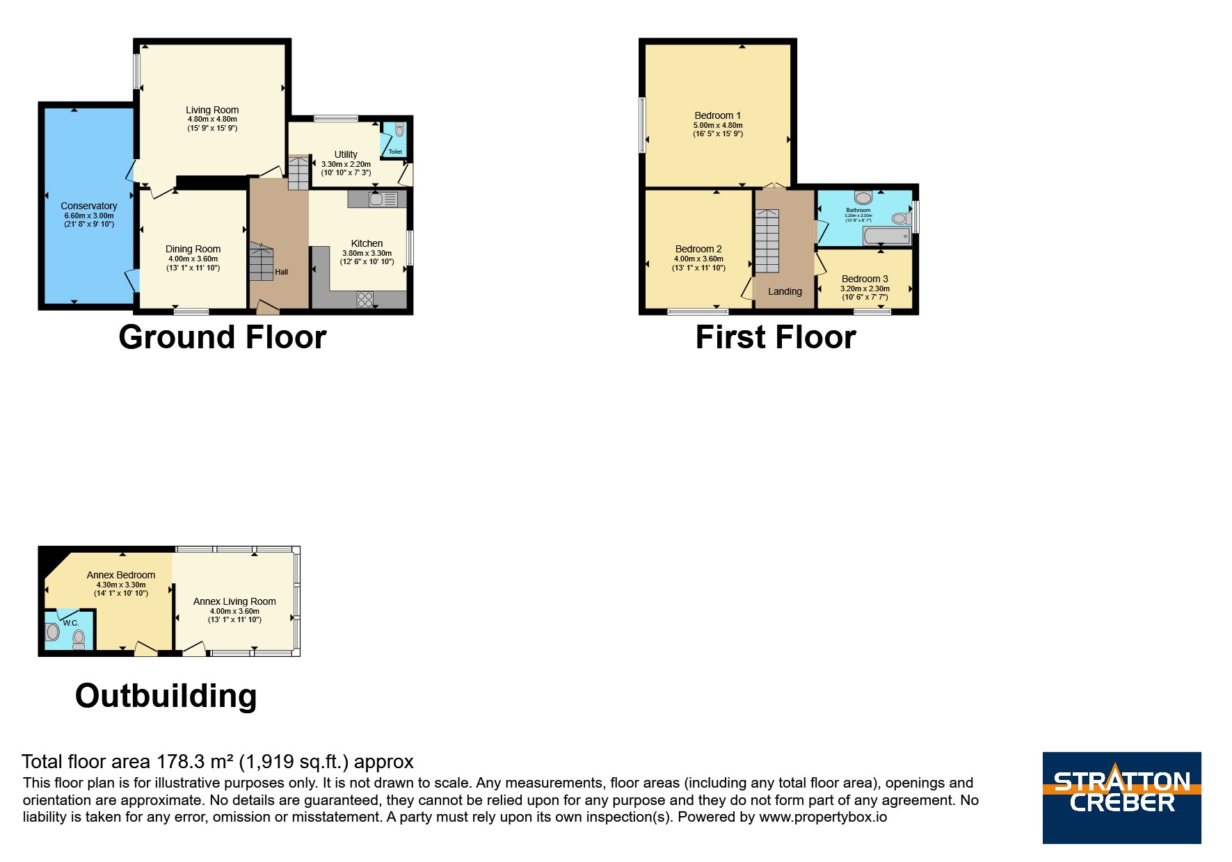 Lean Hill House,, Horningtops, Cornwall floorplan