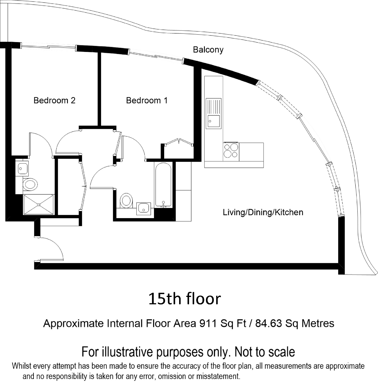 2 Bedrooms Flat to rent in Hoola, 3 Tidal Basin Road, Royal Docks, London E16