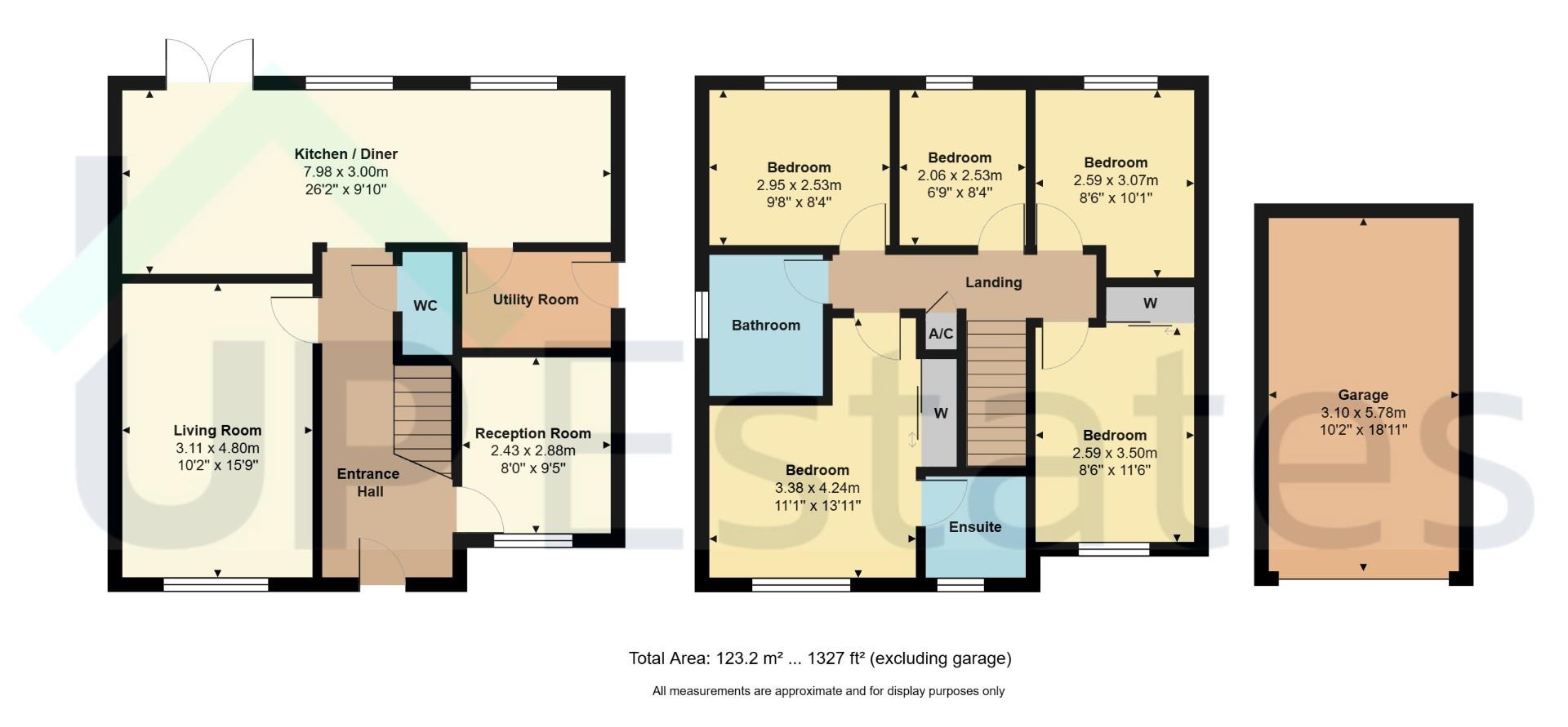 Julius Way, Nuneaton floorplan