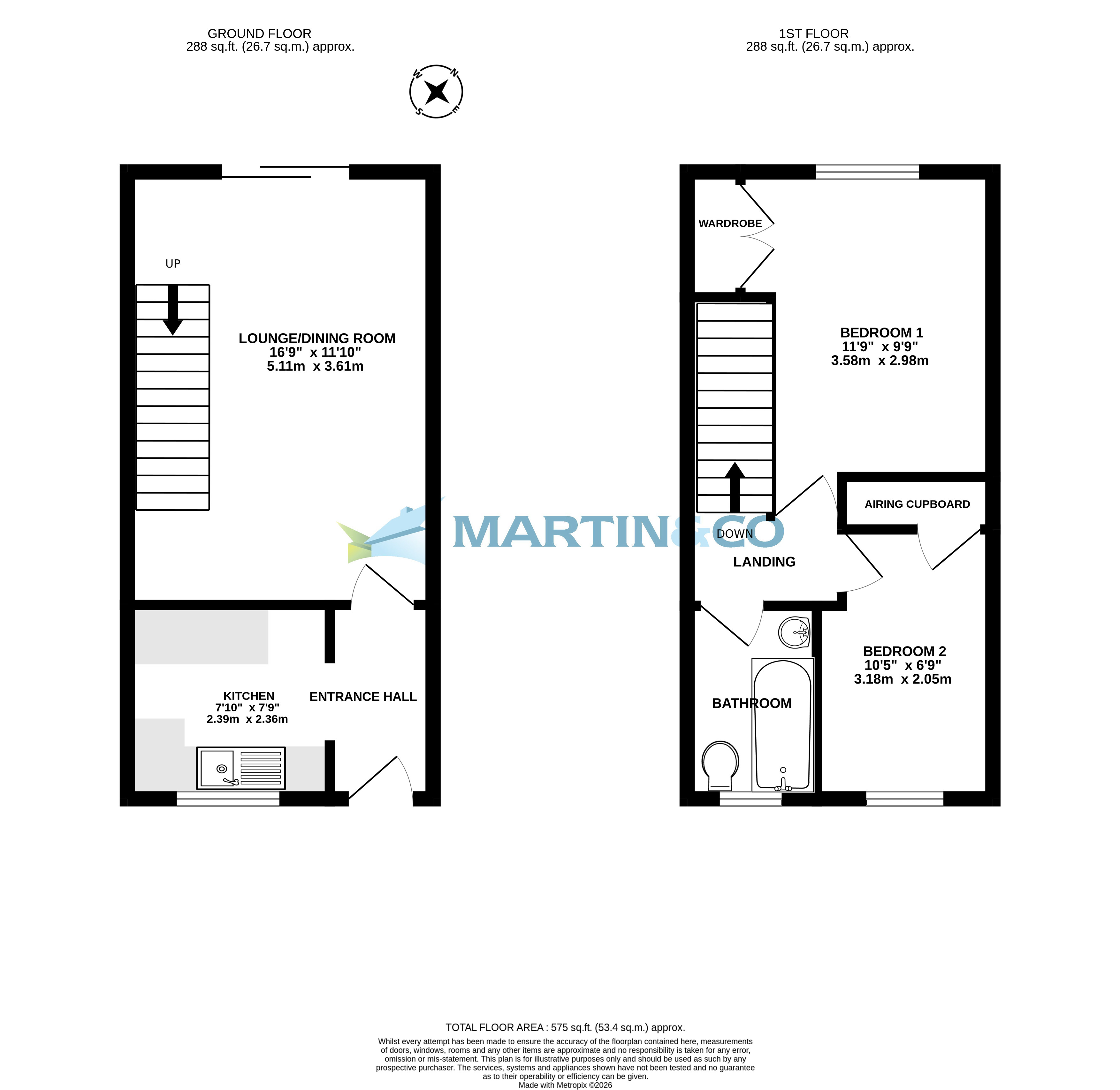 70, Gander Drive, Basingstoke floorplan