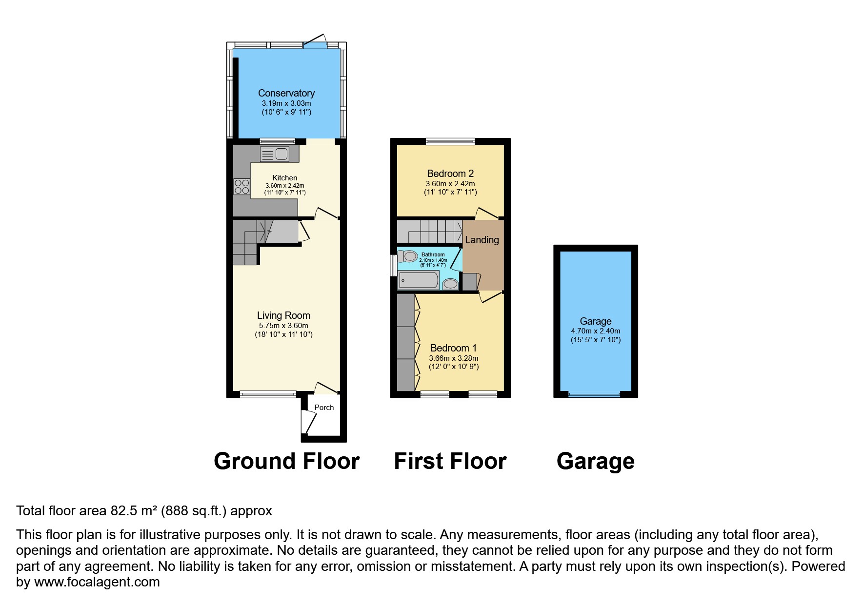 9, Savoy Avenue, Hayes floorplan