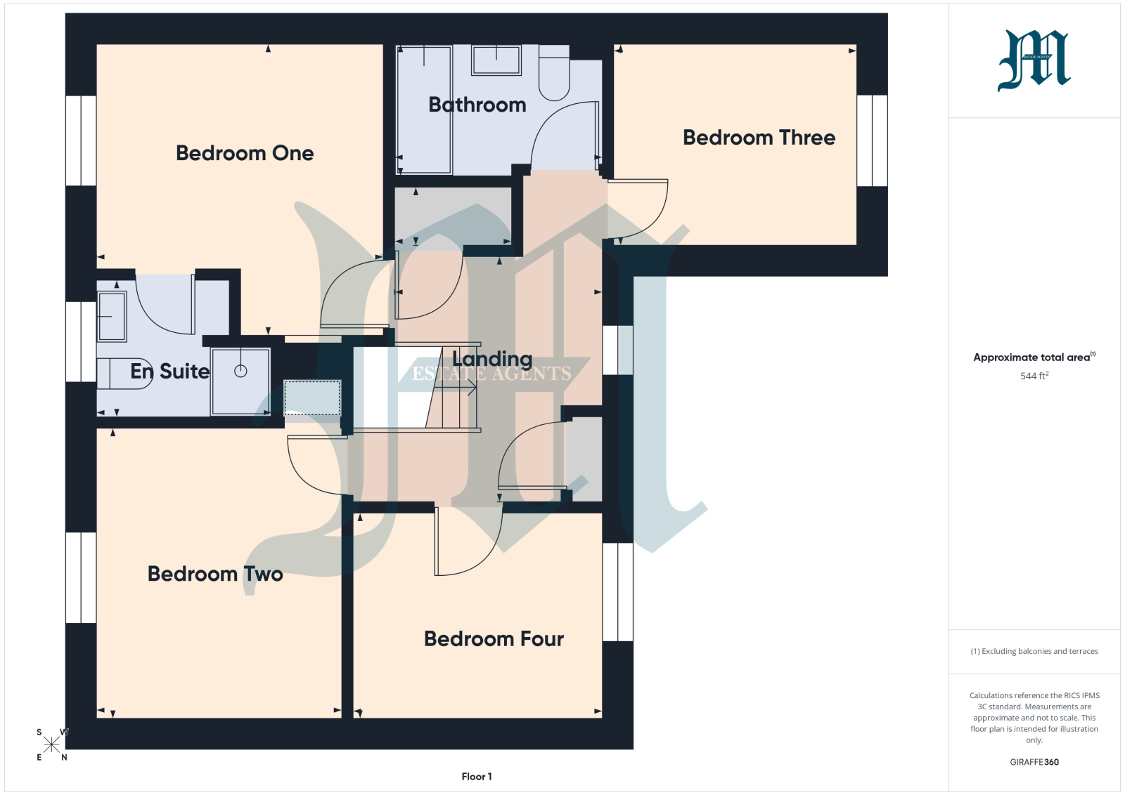 2 Hillside Gardens, Trewellard, Pendeen floorplan