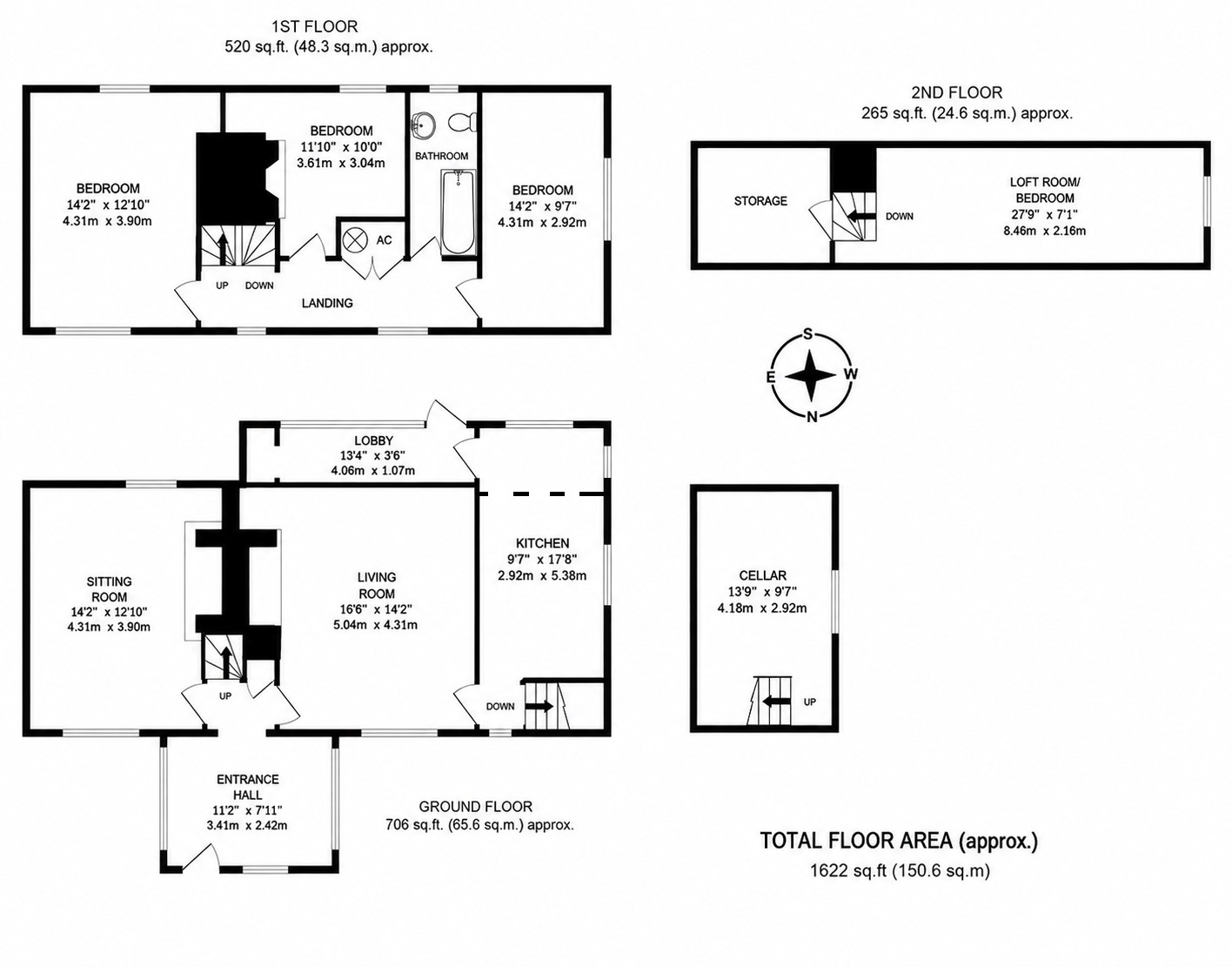 High House, Church Hill, Eye floorplan