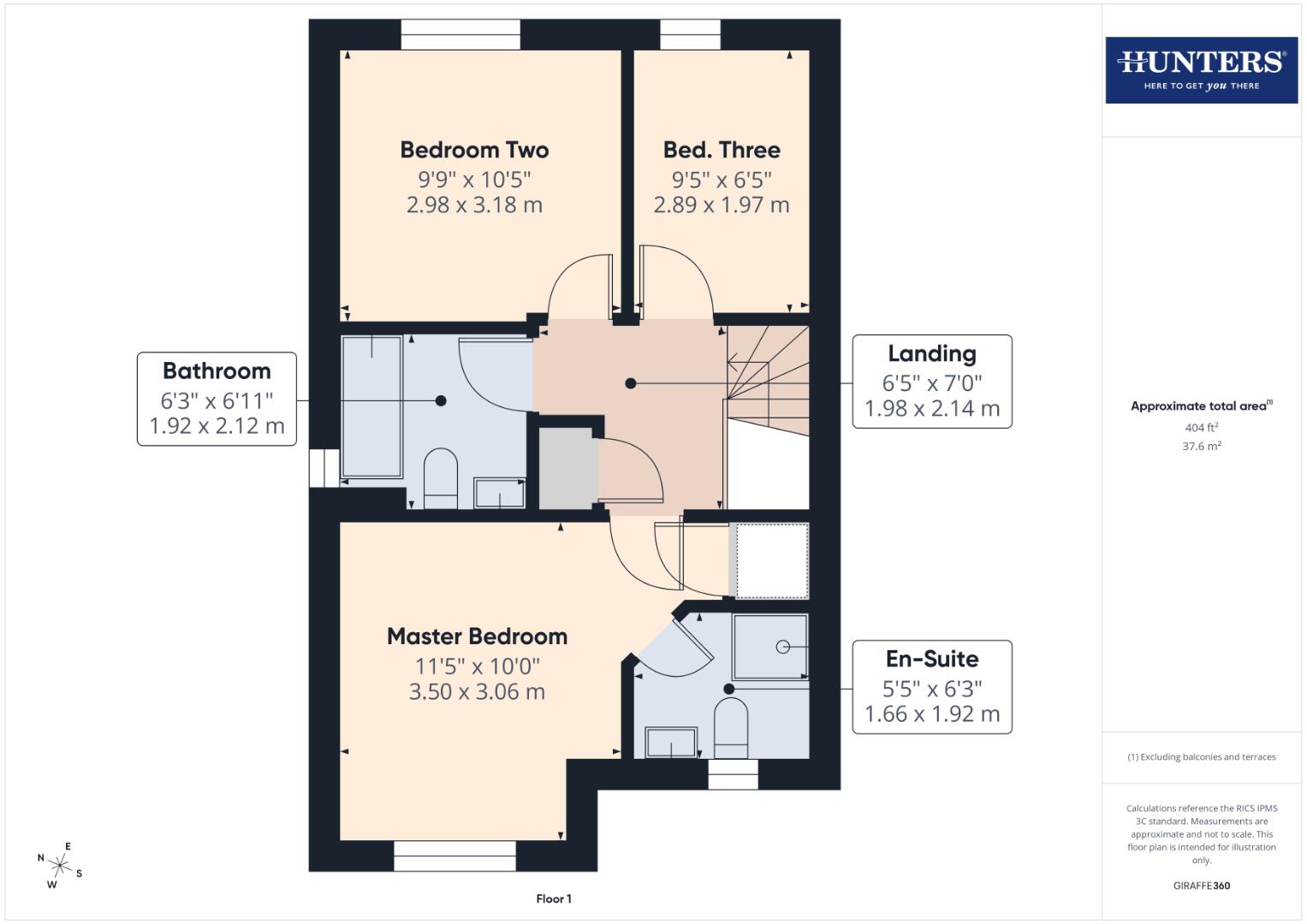 66, St. Cuthberts Close, Burnfoot floorplan