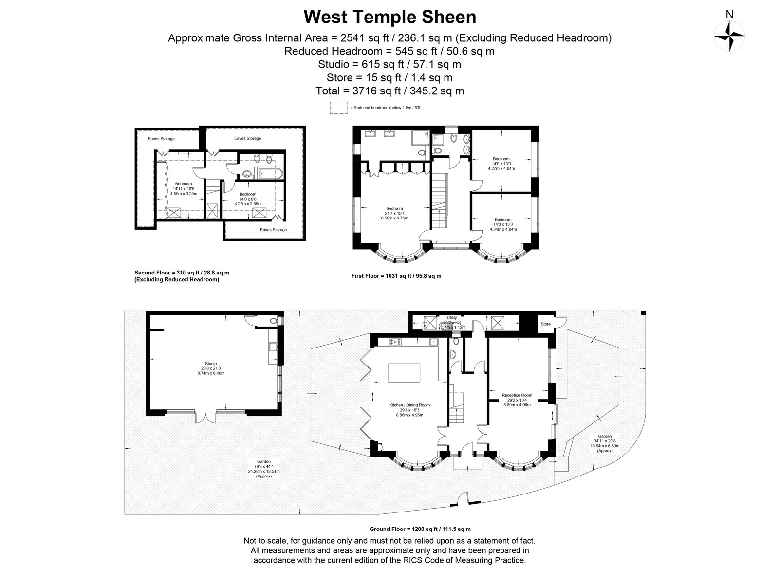 West Temple Sheen, East Sheen, London SW14, 5 bedroom detached house