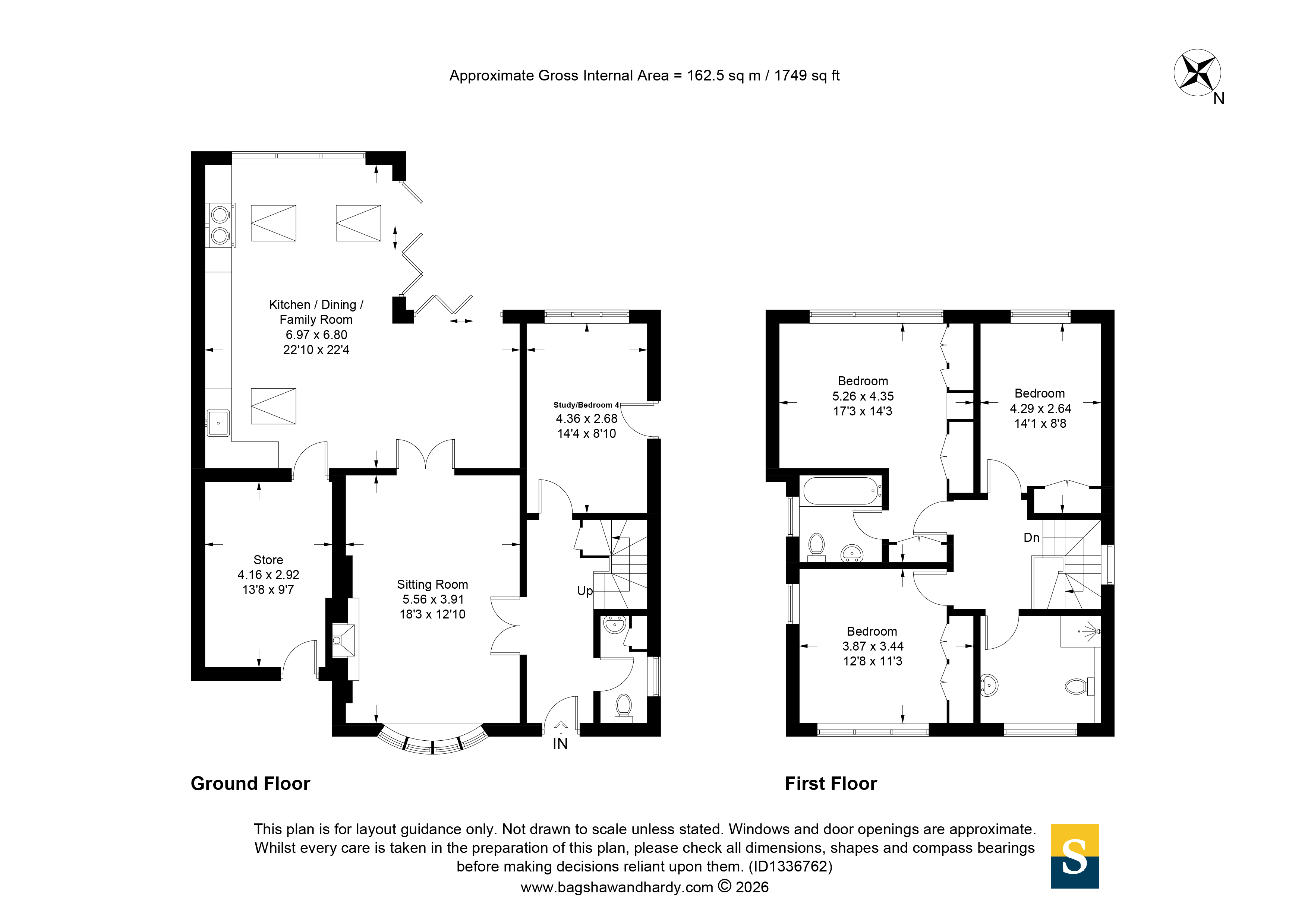 21, Rosetrees, Surrey floorplan