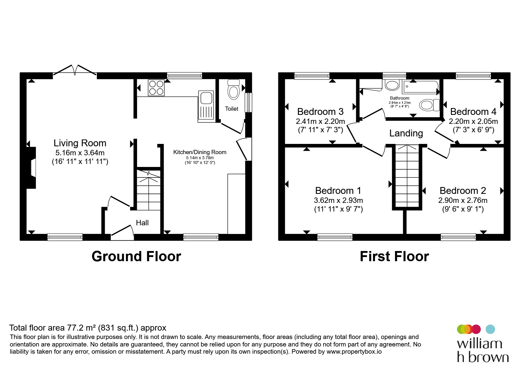 223, Doncaster Road, Barnsley floorplan