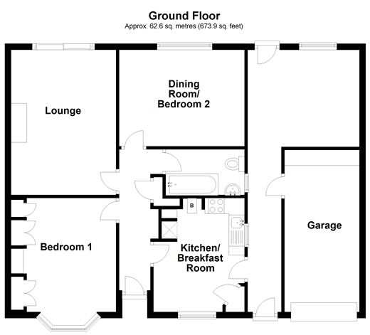 2 Bedrooms Semi-detached bungalow for sale in Mount Avenue, Chaldon, Caterham, Surrey CR3
