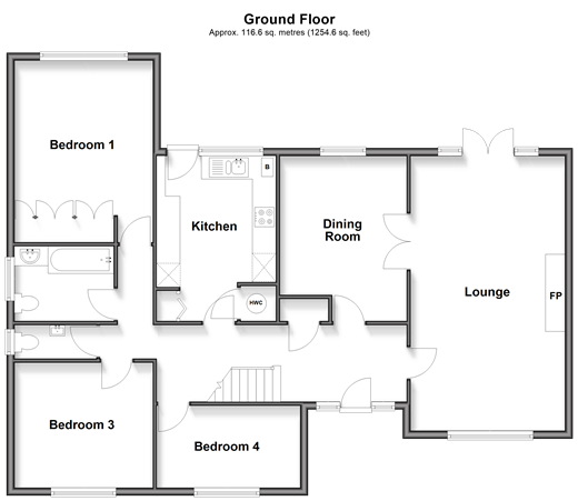 Burford Lane, Epsom floorplan