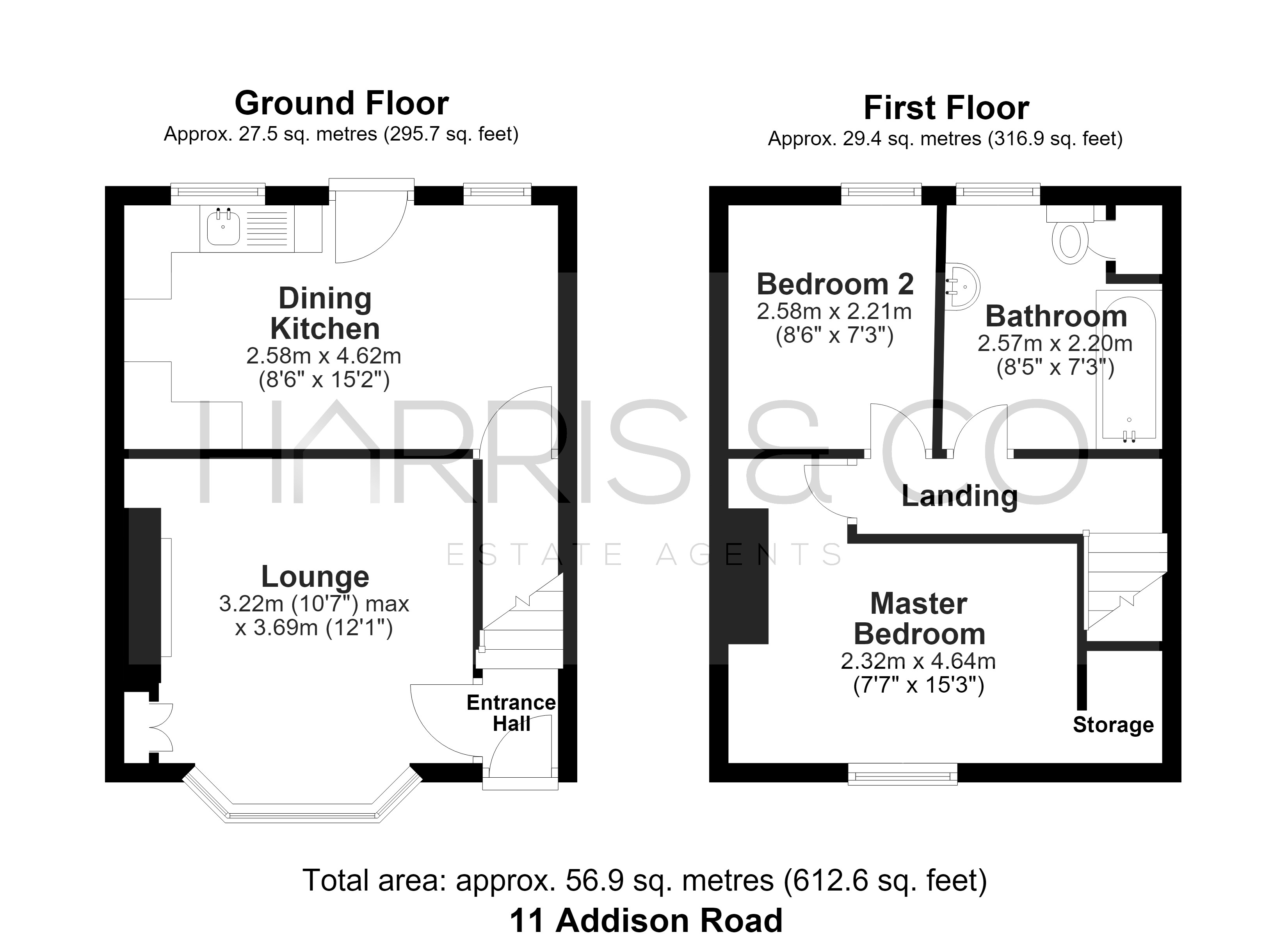 11, Addison Road, Lancashire floorplan