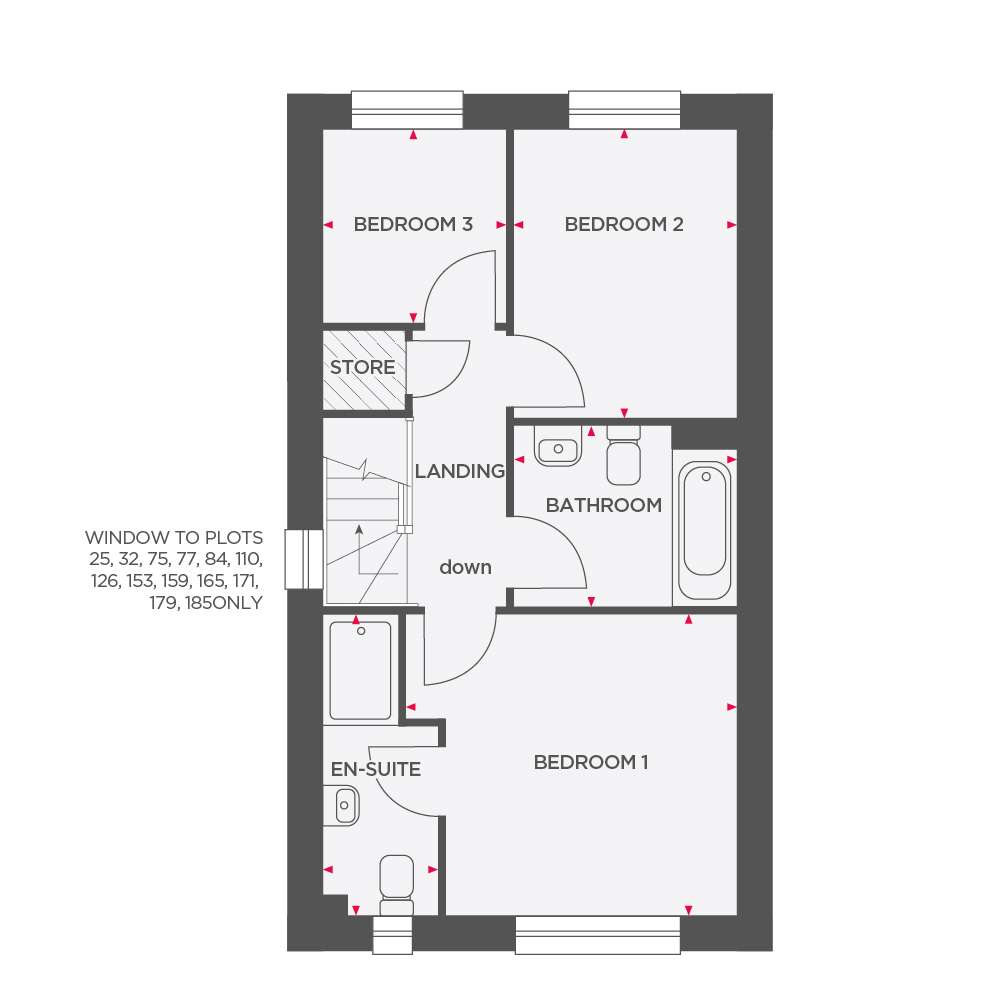 32, Lark View, Liskeard floorplan