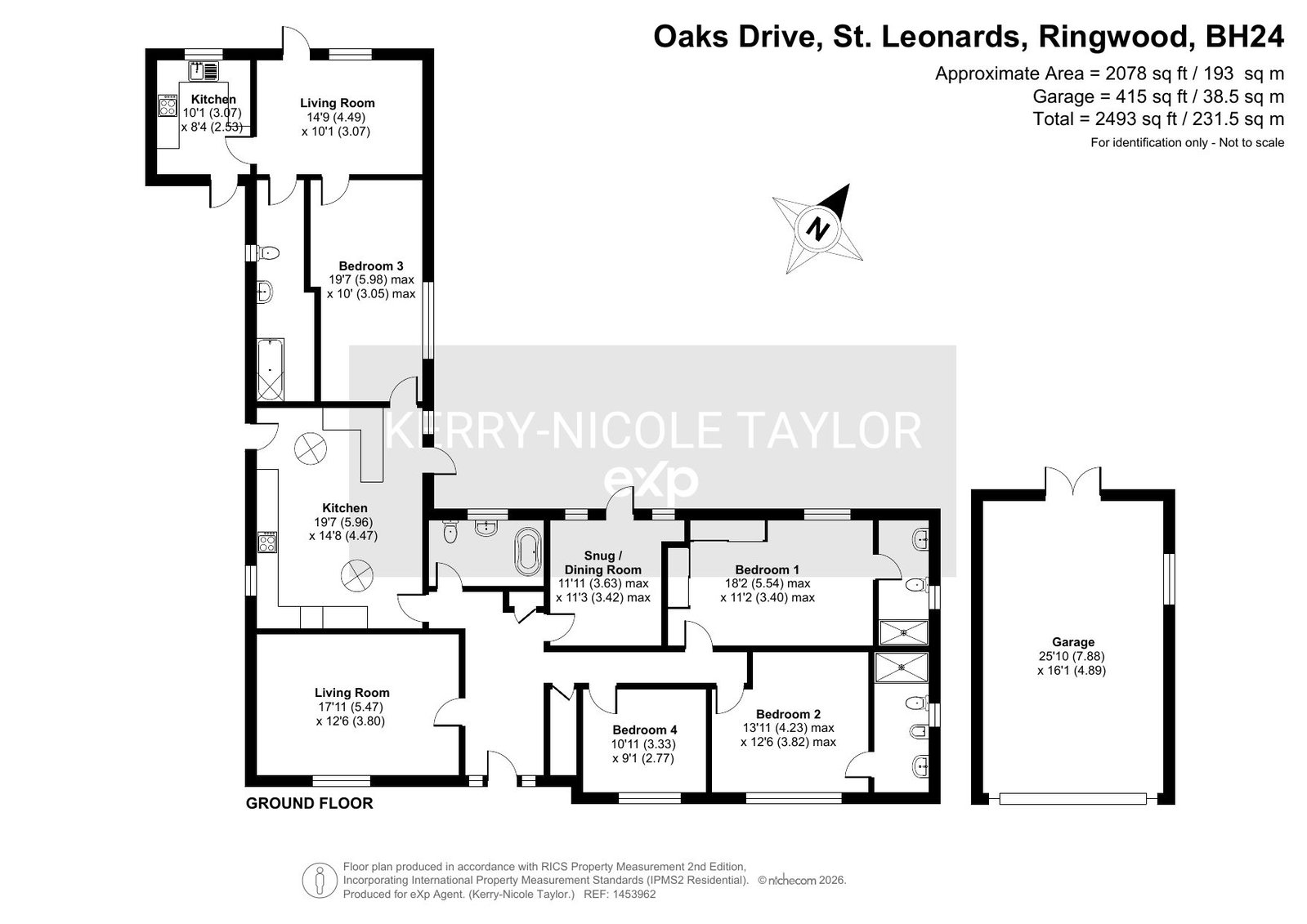 16, Oaks Drive, Ringwood floorplan