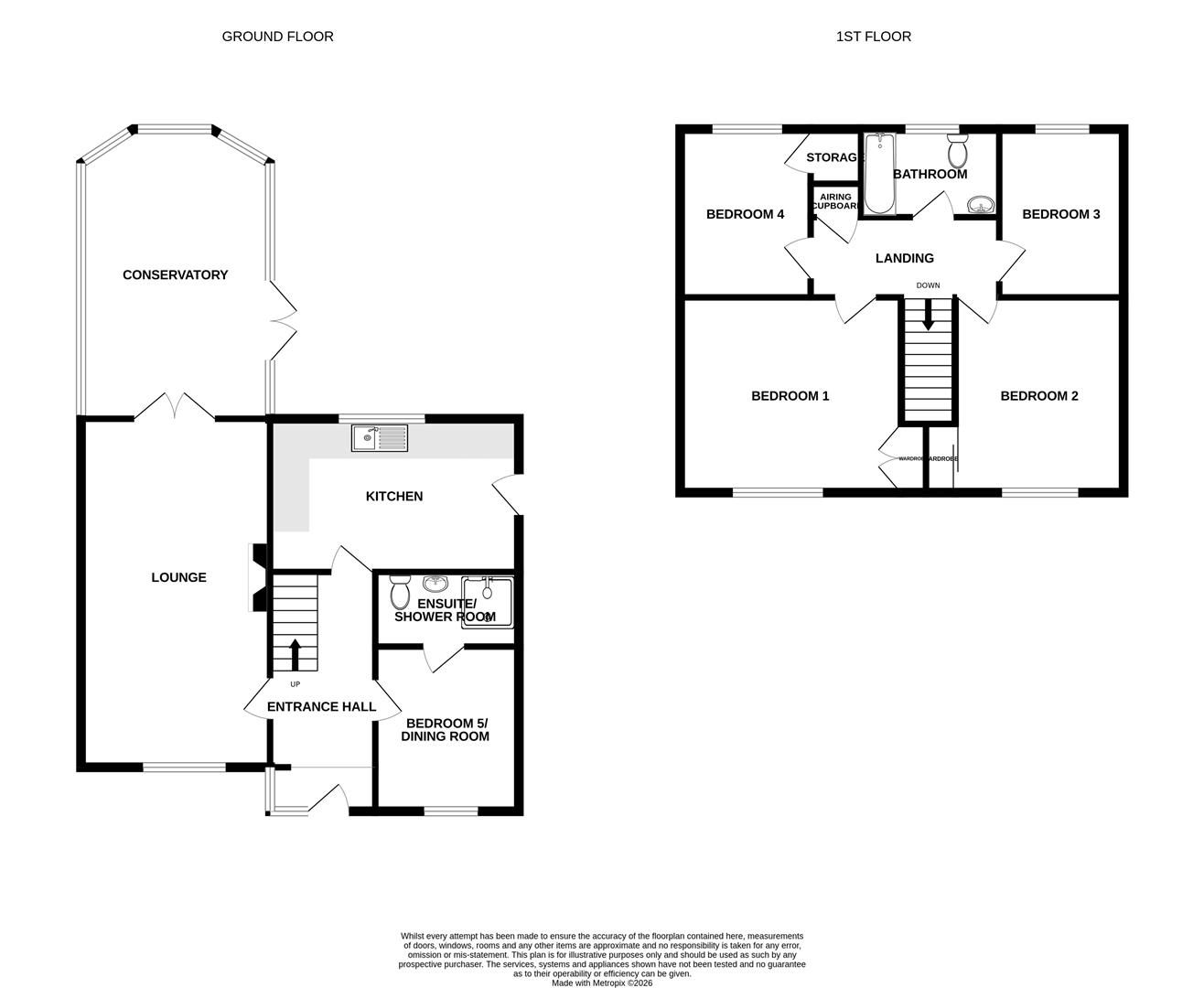 9, Old Hall Drive, King's Lynn floorplan