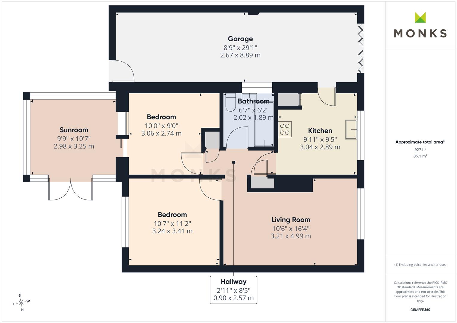 37, Roden Grove, Wem floorplan