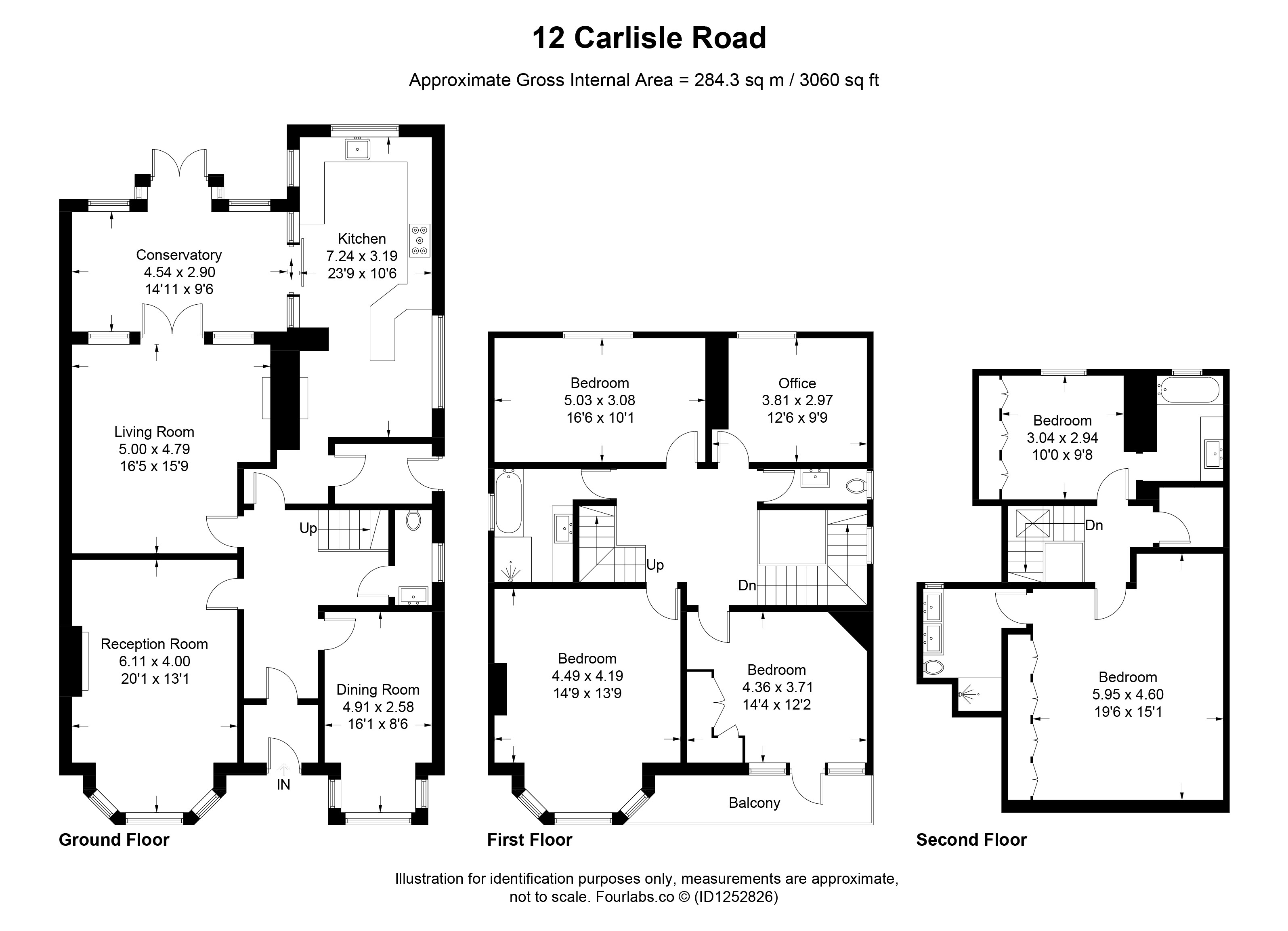 12, Carlisle Road, Brighton & Hove floorplan