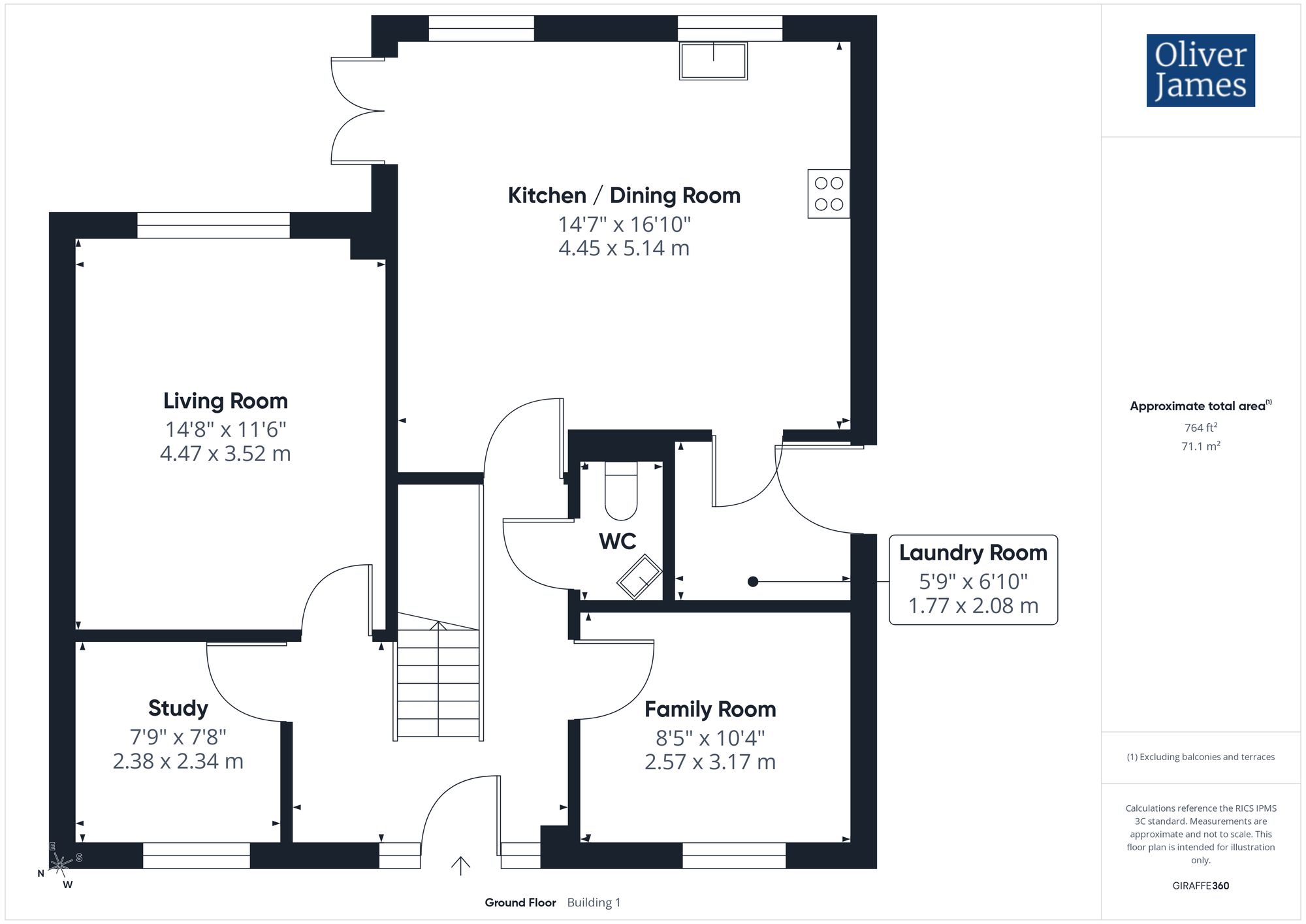 36 Rowell Way, Huntingdon floorplan