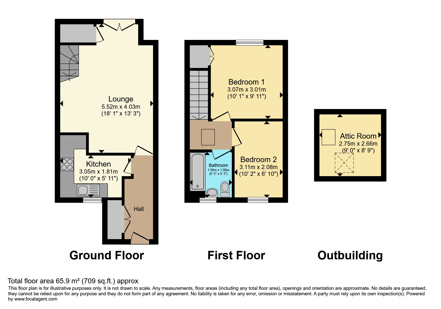 94, Wadsworth Drive, Sheffield floorplan