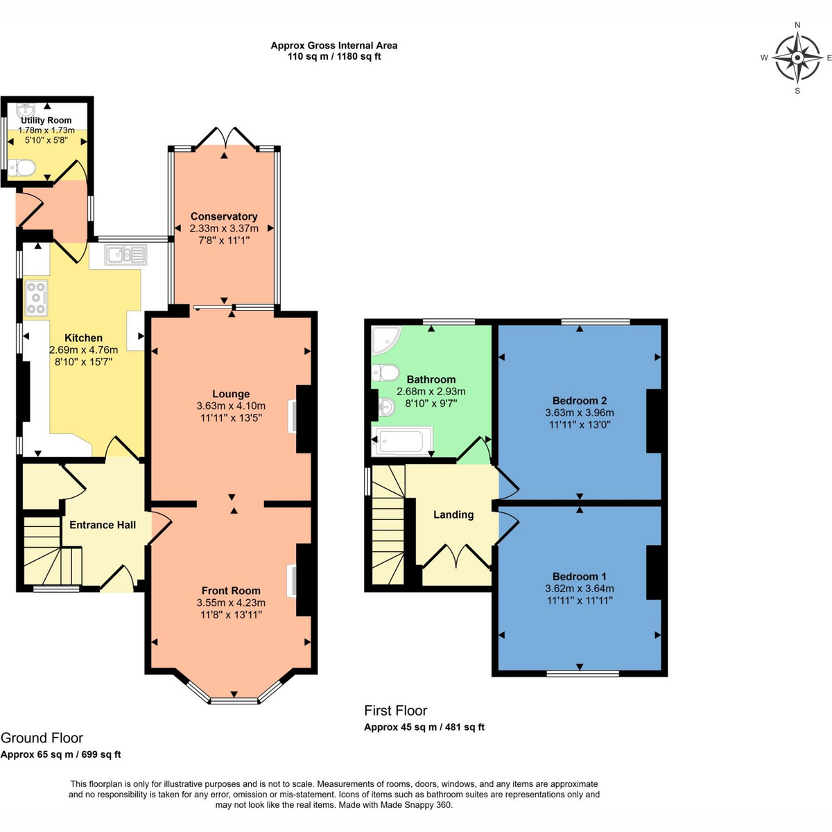 23, Dragon Lane, Leicester floorplan