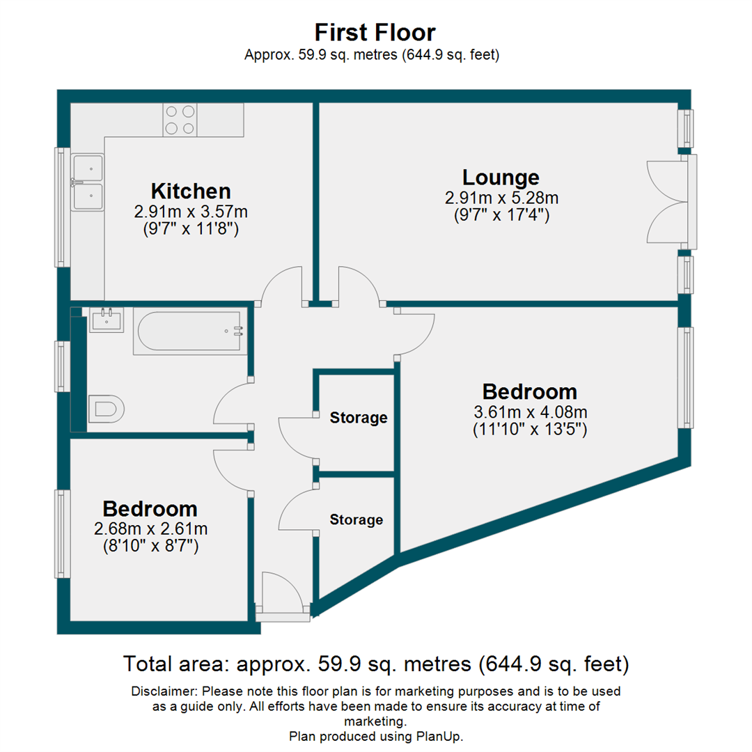 2 Bedrooms Flat for sale in Montem Road, Forest Hill, London SE23