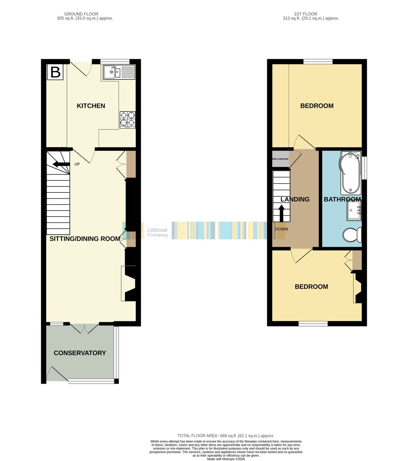 2, St Austell Road, Par floorplan