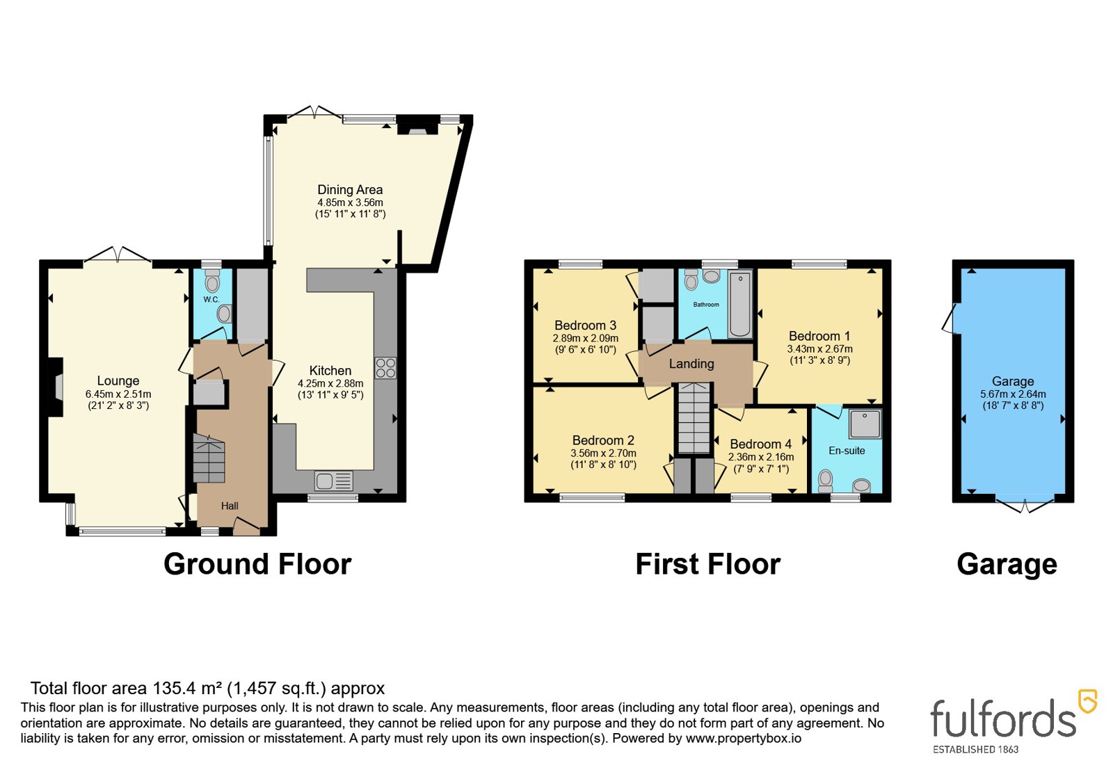 4, Meadow Drive, Sidmouth floorplan
