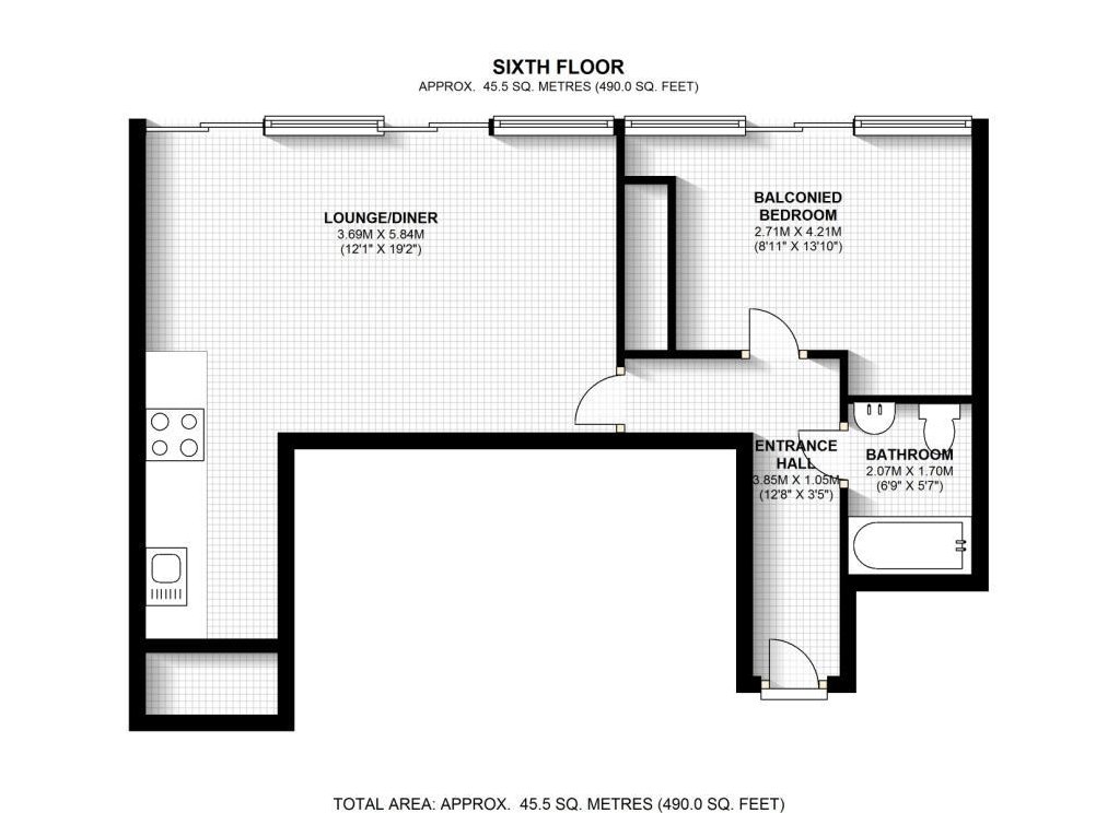 1 Bedrooms Flat to rent in Gainsborough Studios, 1 Poole Street, Islington N1,
