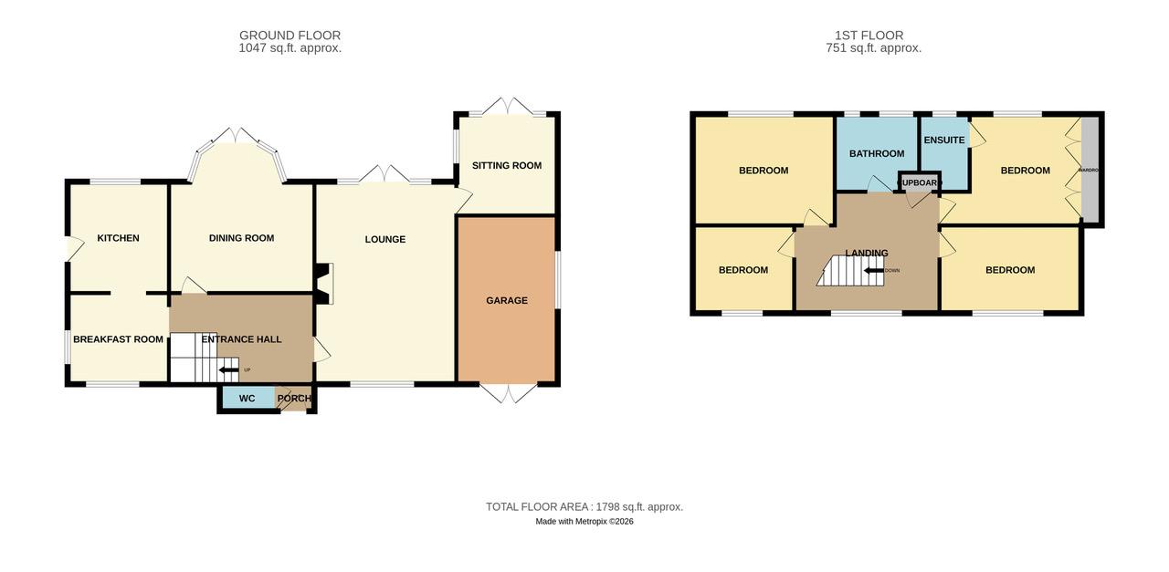 10, Warren Road, Leigh-On-Sea floorplan