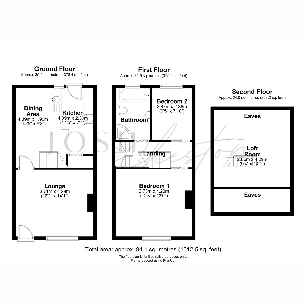 Walker Street, Manchester floorplan