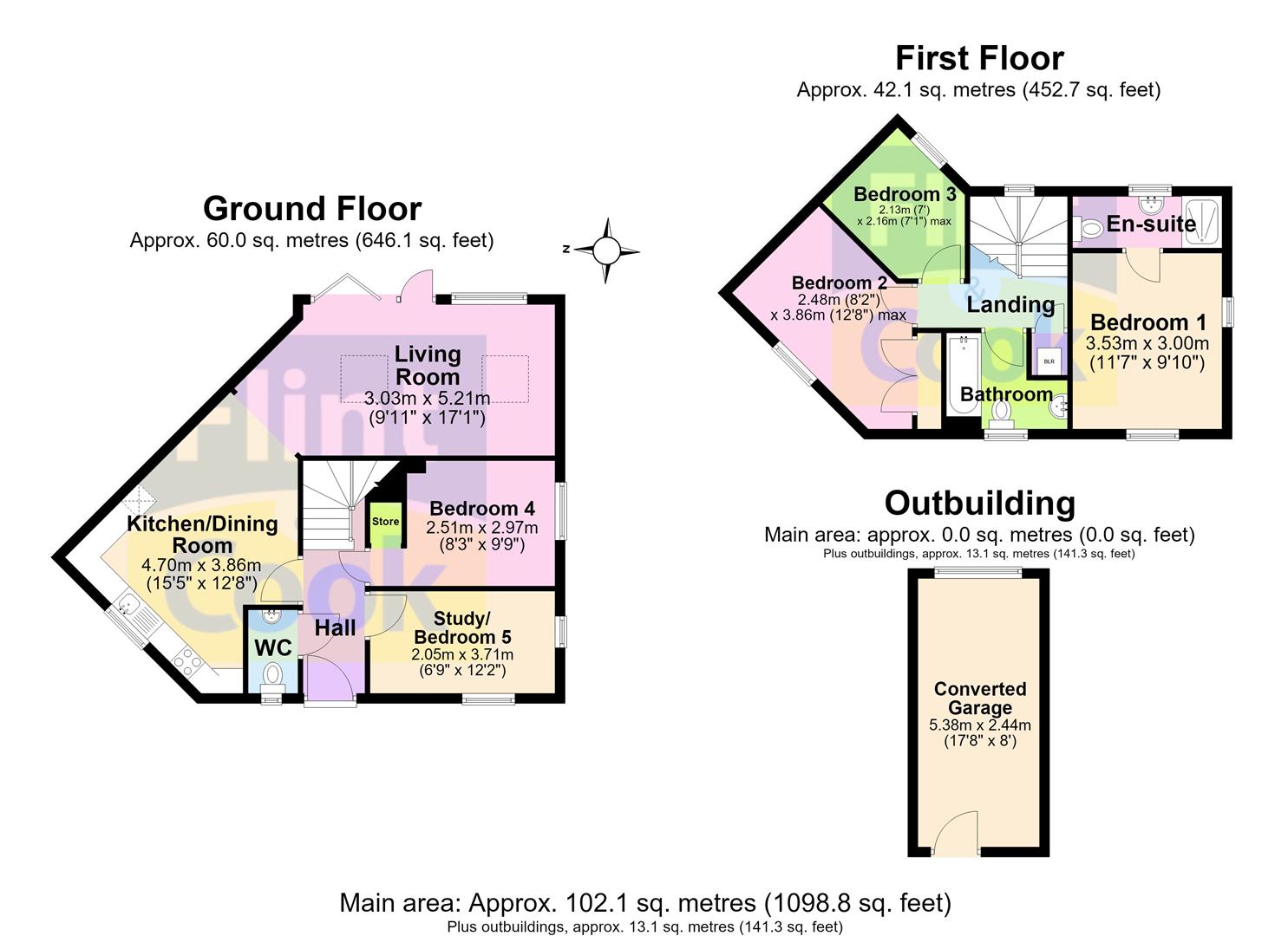 Bran Rose Way, Hereford floorplan