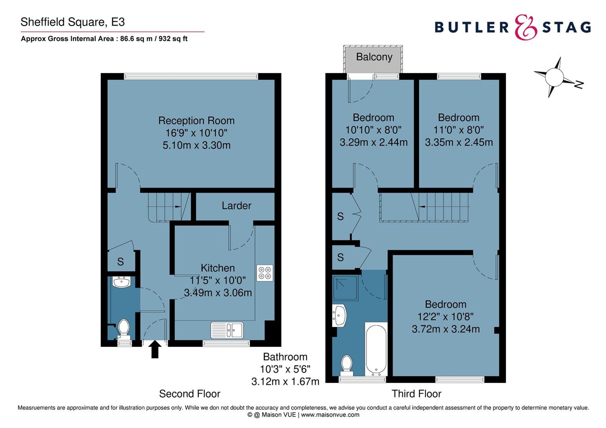 20 Sheffield Square, London floorplan
