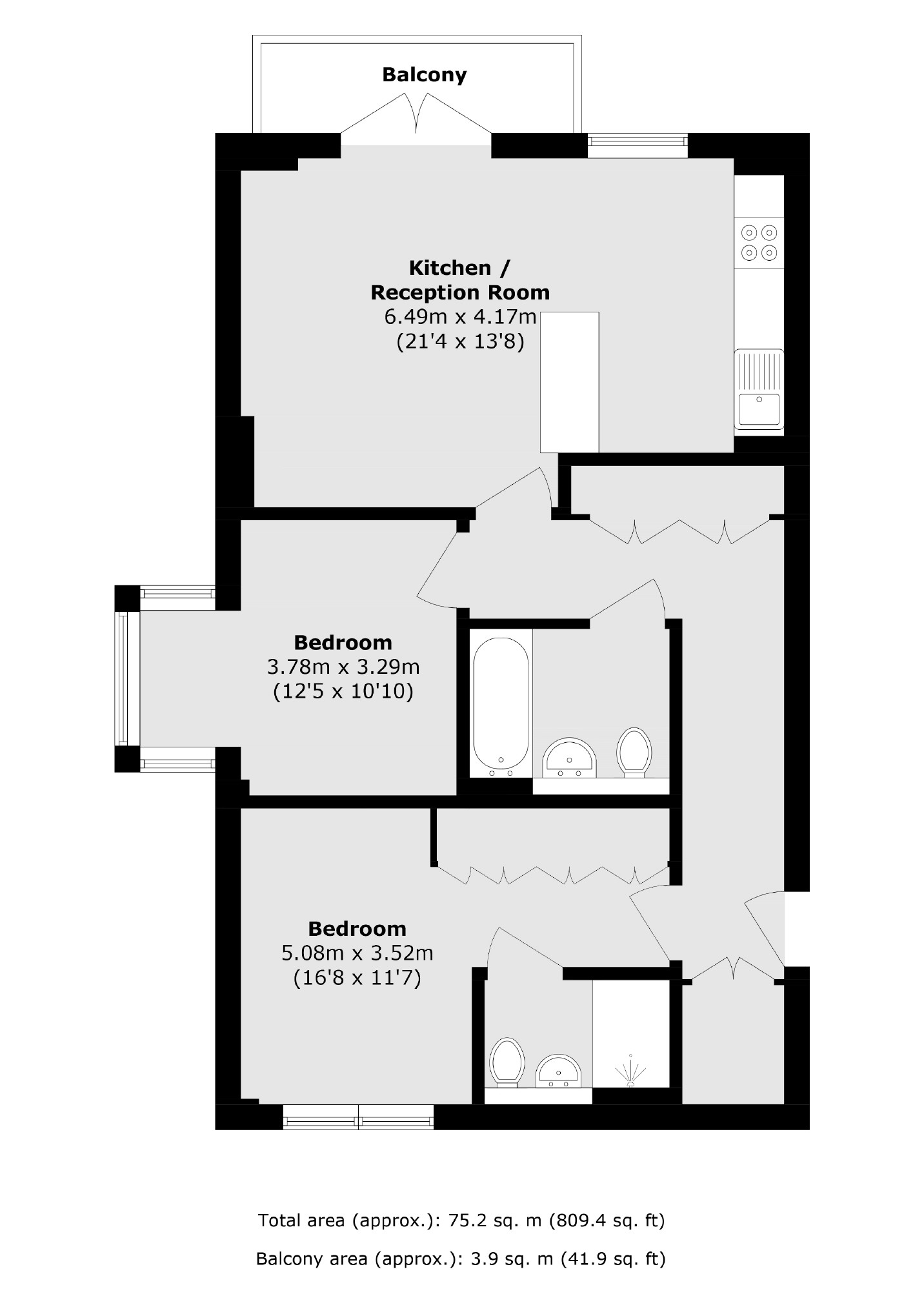 Enterprise Way, London floorplan