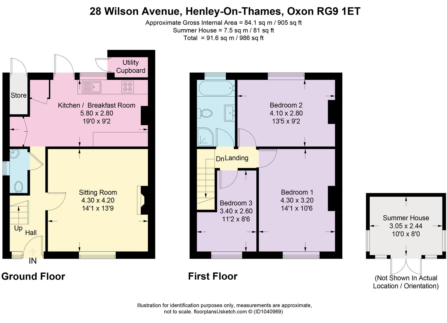 28, Wilson Avenue, Henley-On-Thames floorplan