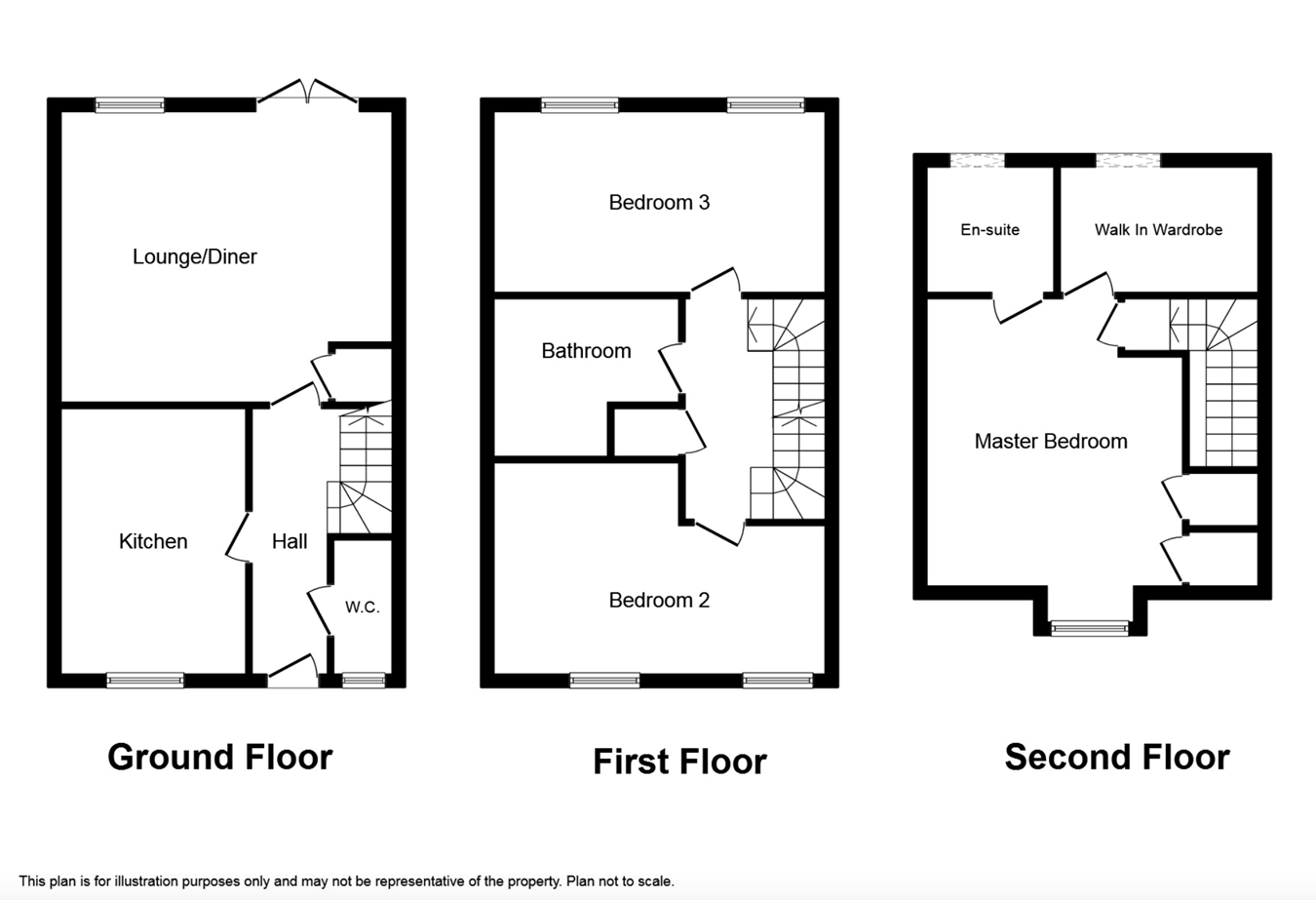 3 Bedrooms Town house for sale in Ffordd Cambria, Pontarddulais, Swansea SA4