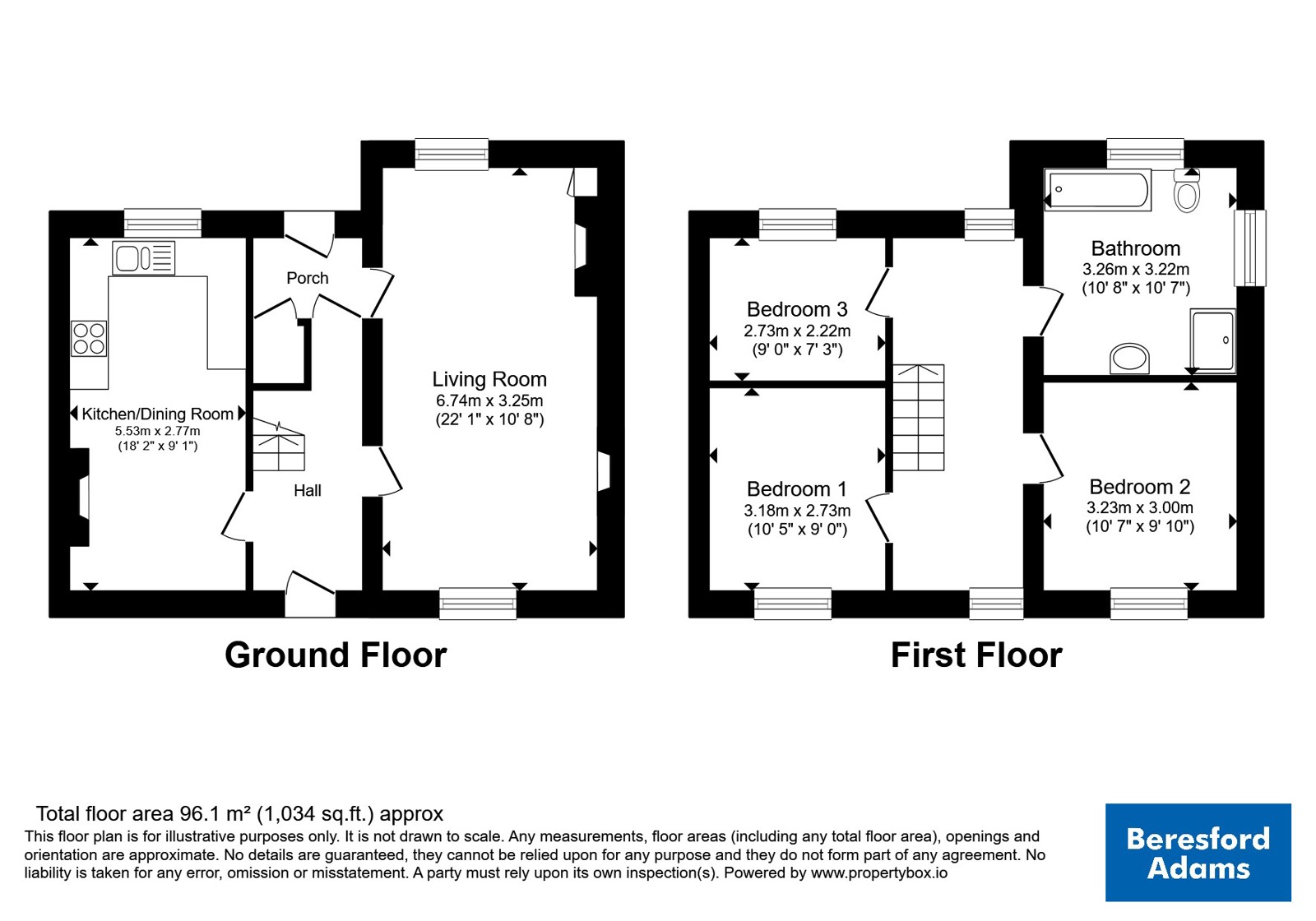Bron Y Werydd,, Clynnogfawr, Gwynedd floorplan