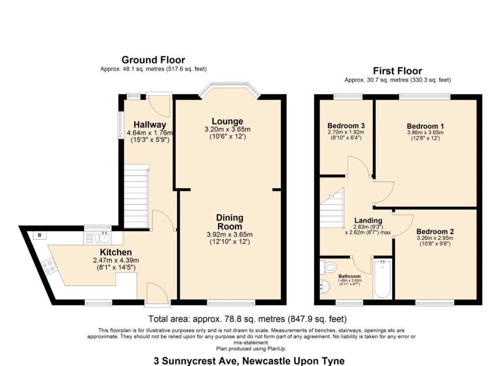 Sunnycrest Avenue, Walker floorplan