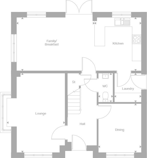 60, Higher Lane, Rainford, St Helens floorplan