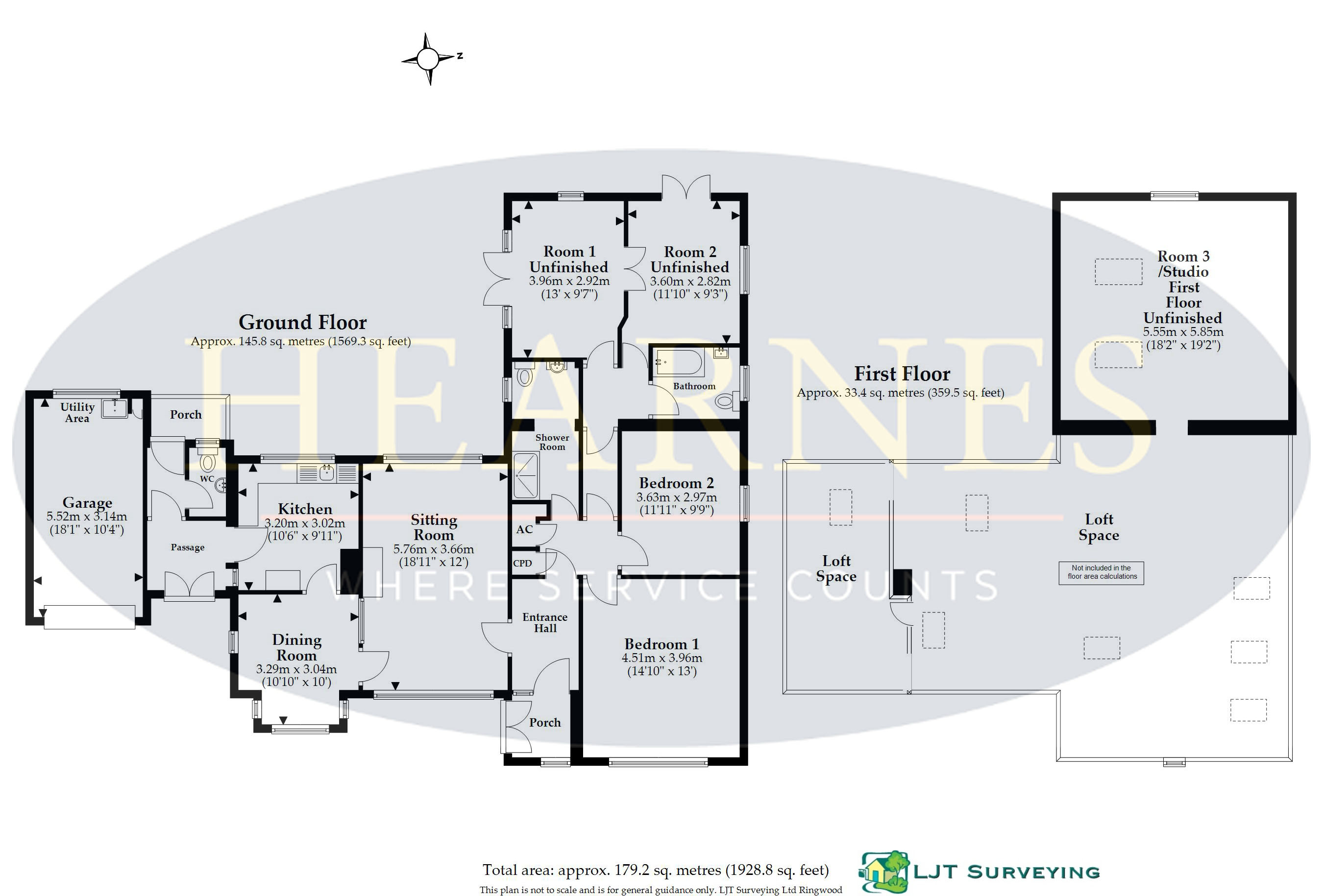 6, Quarry Close, Colehill floorplan