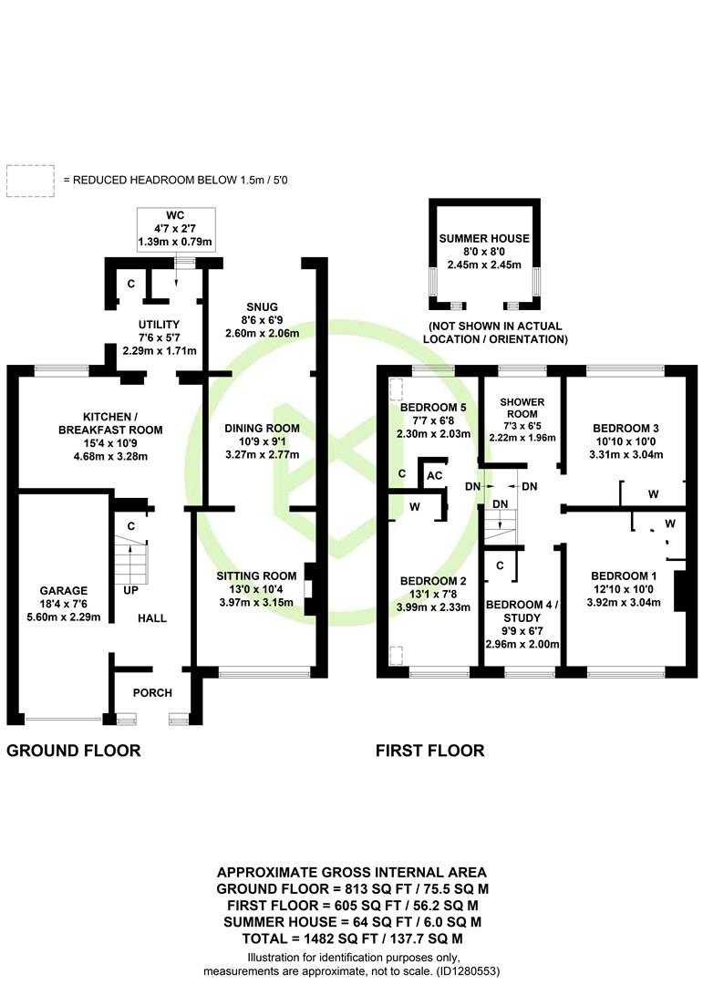 13, Beech Close, Romsey floorplan