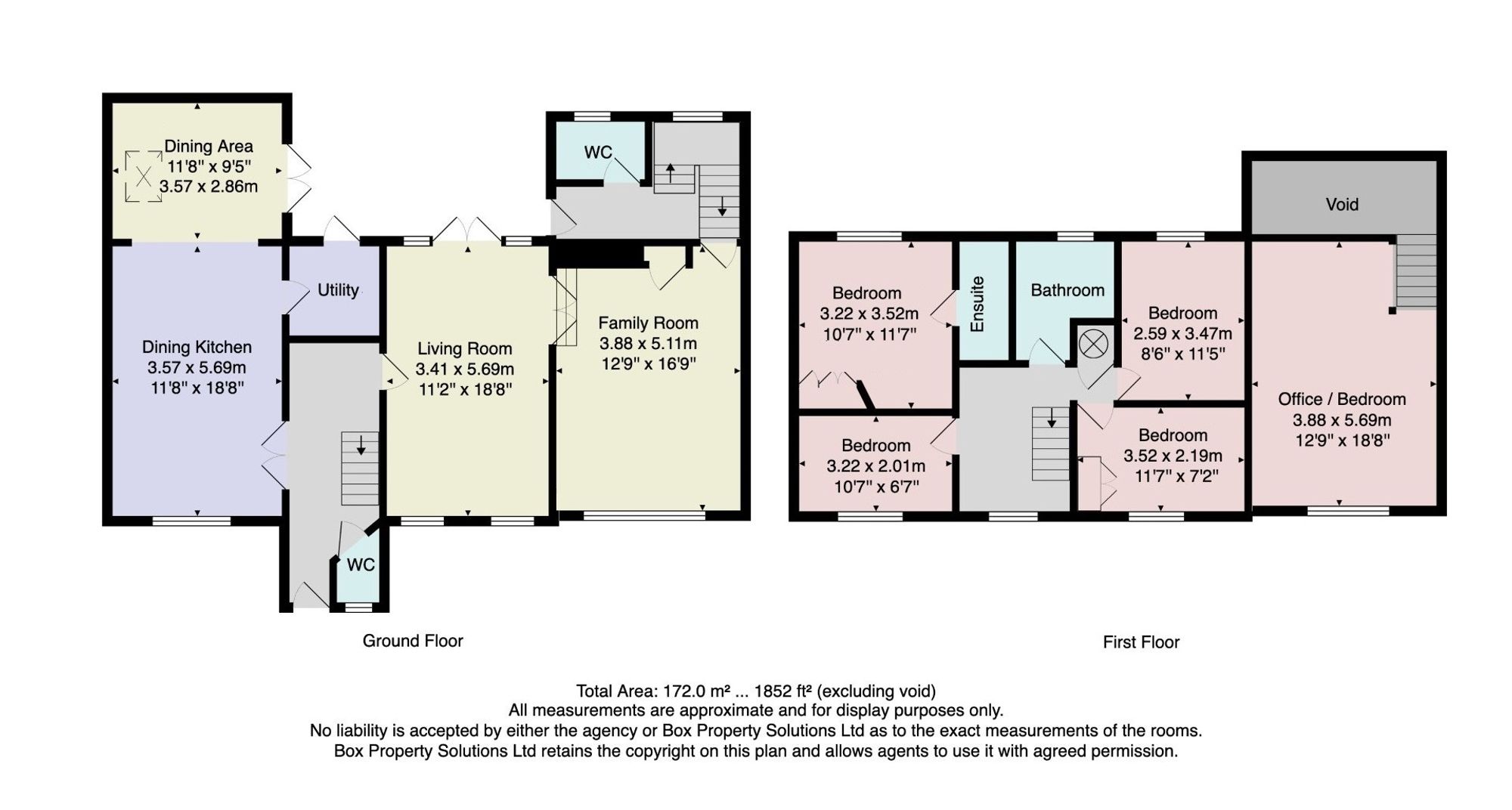 16 Priest Hill Gardens, Wetherby floorplan