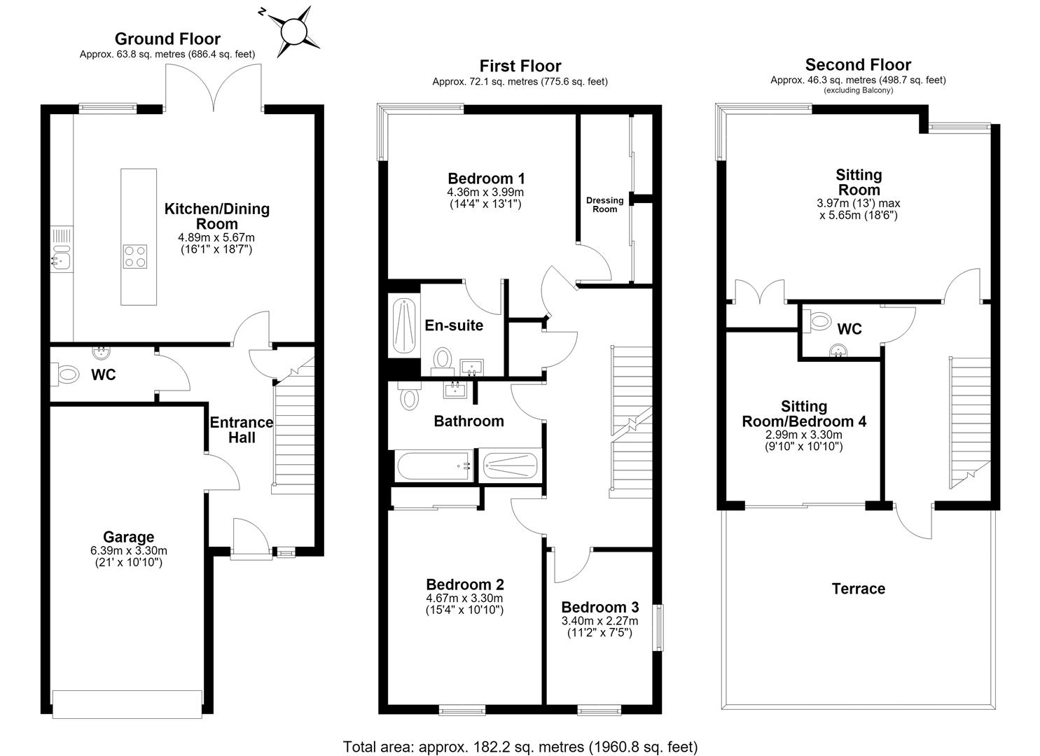 31, Baltic Way, Totnes floorplan