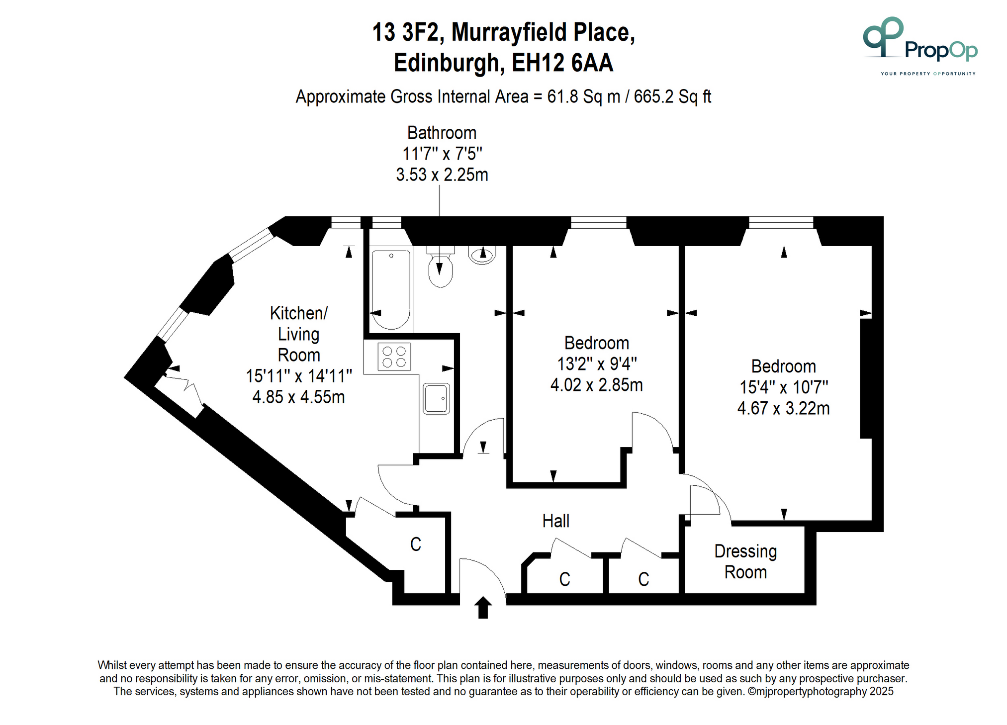 Edinburgh floorplan
