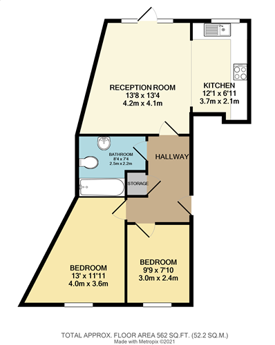 42a, Bishopsworth Road, Bristol floorplan
